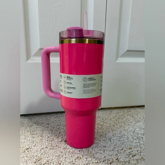 NWT Stanley Pink Parade 40 oz Quencher - Picture 3 of 5